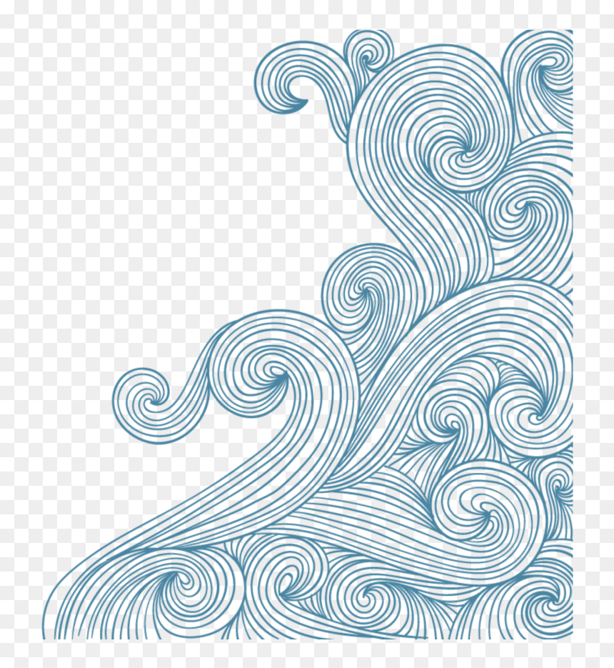 #olas - Chinese Wave Png, Transparent Png - olas png