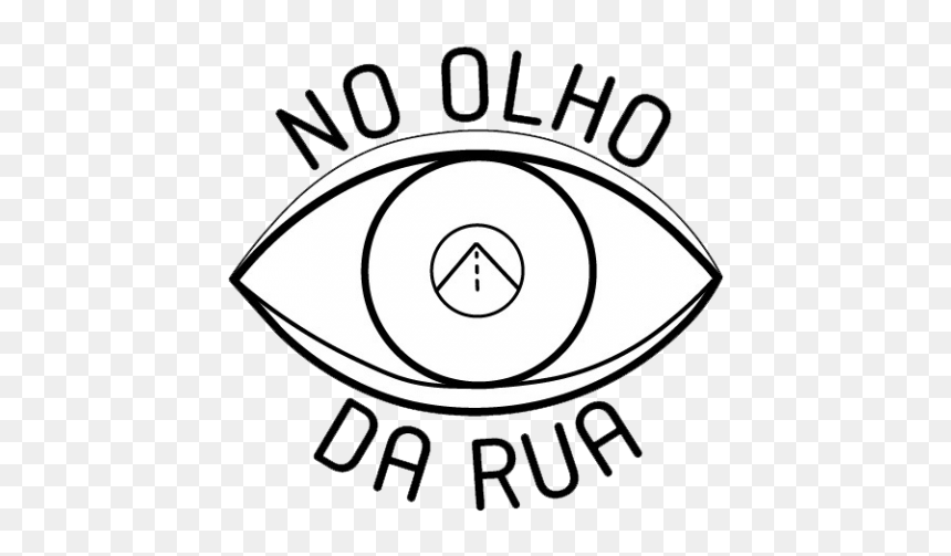No Olho Da Rua - Circle, HD Png Download - olho png