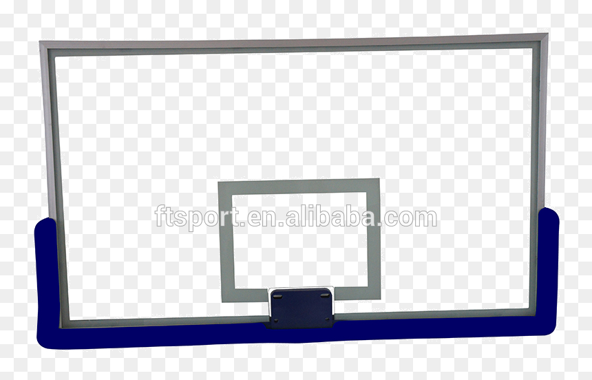 1800mm*1050mm Full Size Laminated Glass Basketball - Clipart Backboard, HD Png Download - baloncesto png