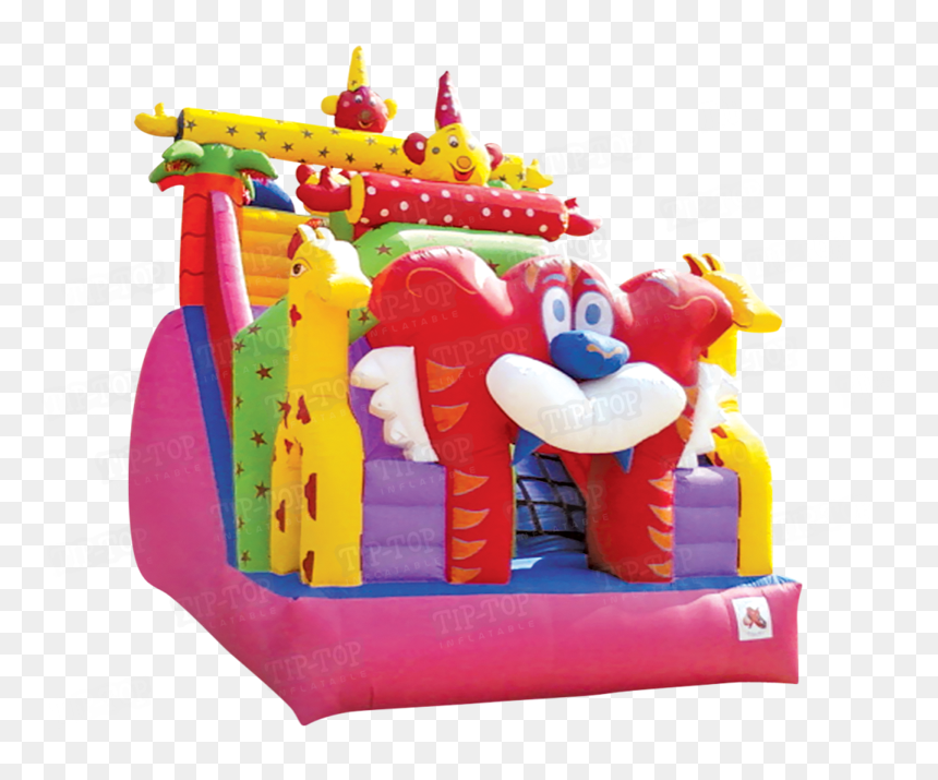 Riding Toys - Inflatable, HD Png Download - kid jumping png