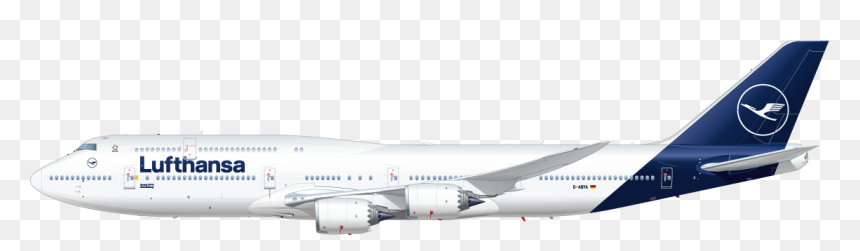 Lufthansa Old Vs New, HD Png Download - 747 png