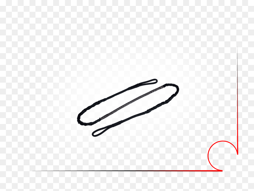 Replacement Fever String - Drawing, HD Png Download - string bow png