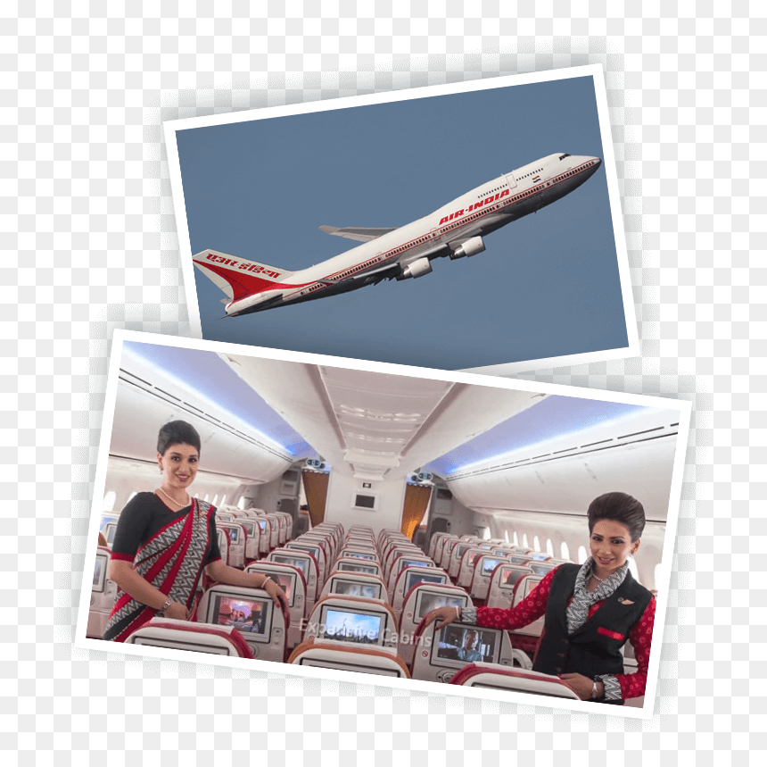Now That Air India Is Part Of The Star Alliance, Travellers - Air India 747, HD Png Download - 747 png