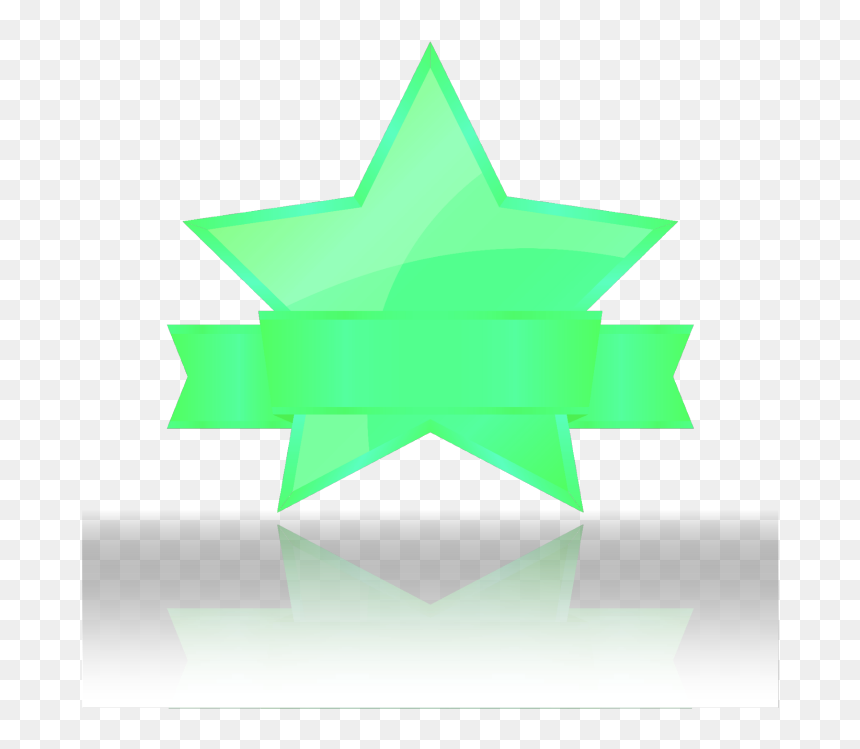 #mq #green #star #stars #banner - Graphic Design, HD Png Download - star banner png