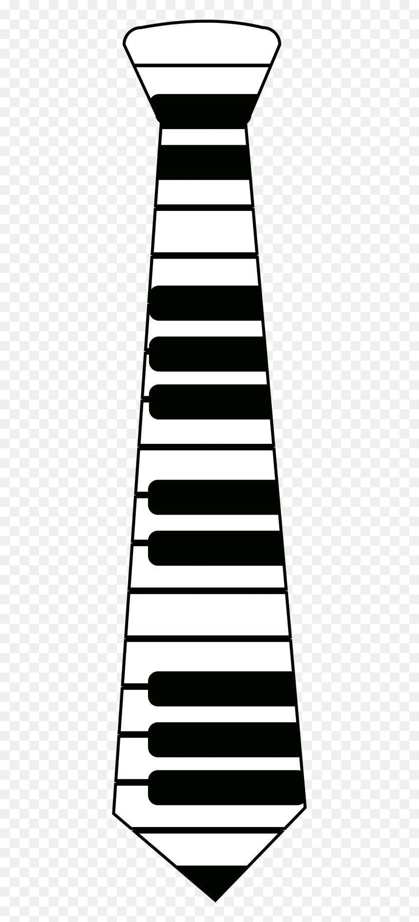 Corbata Con Piano , Png Download - Corbata Con Teclas De Piano, Transparent Png - piano.png