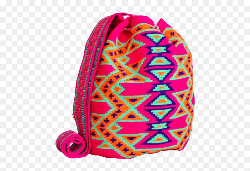 Shop Mariya Neon Magenta Mochila Iv - Bag, HD Png Download - mochila png