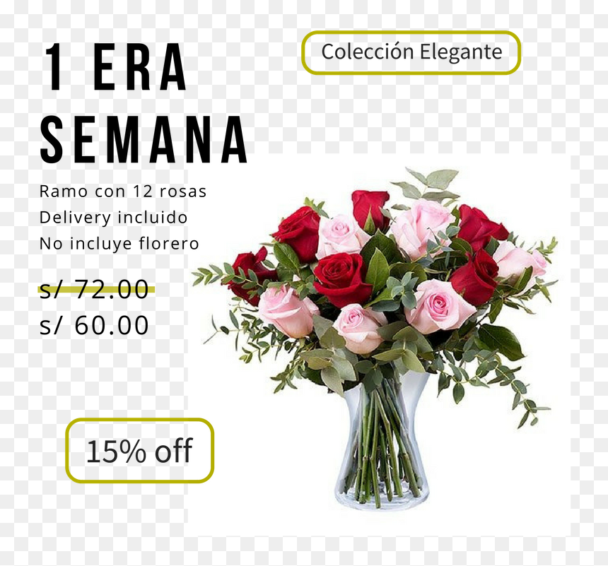 Rose , Png Download - Flower Shop In Pampanga, Transparent Png - florero png