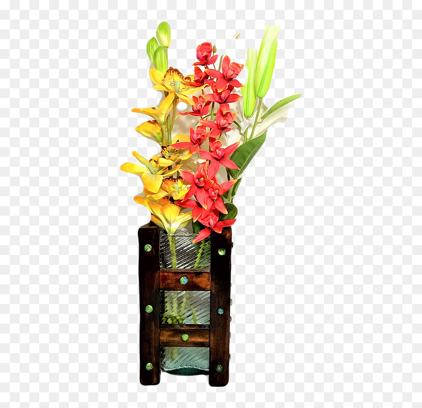 Bouquet, HD Png Download - florero png