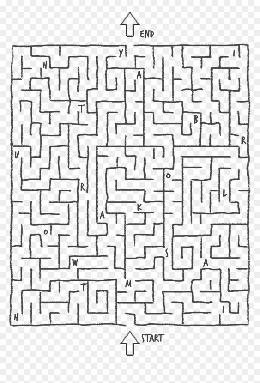 Maze Of Champions - Cross, HD Png Download - maze square png