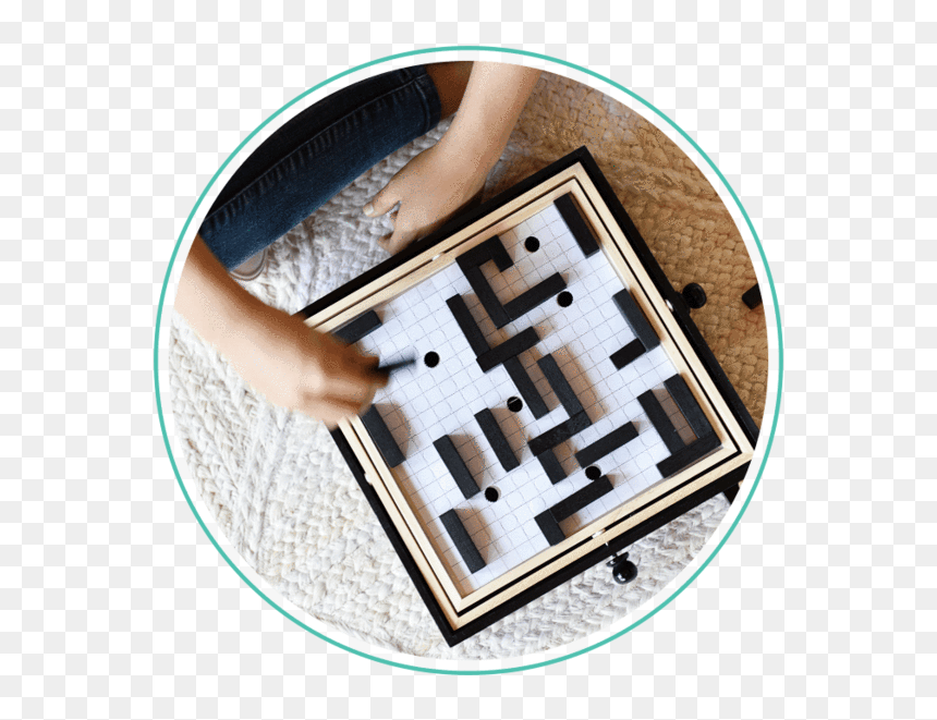 Circle, HD Png Download - maze square png