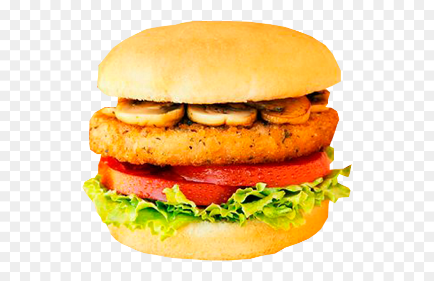 Burger Recipe Sanjeev Kapoor, HD Png Download - hamburguesa sencilla png