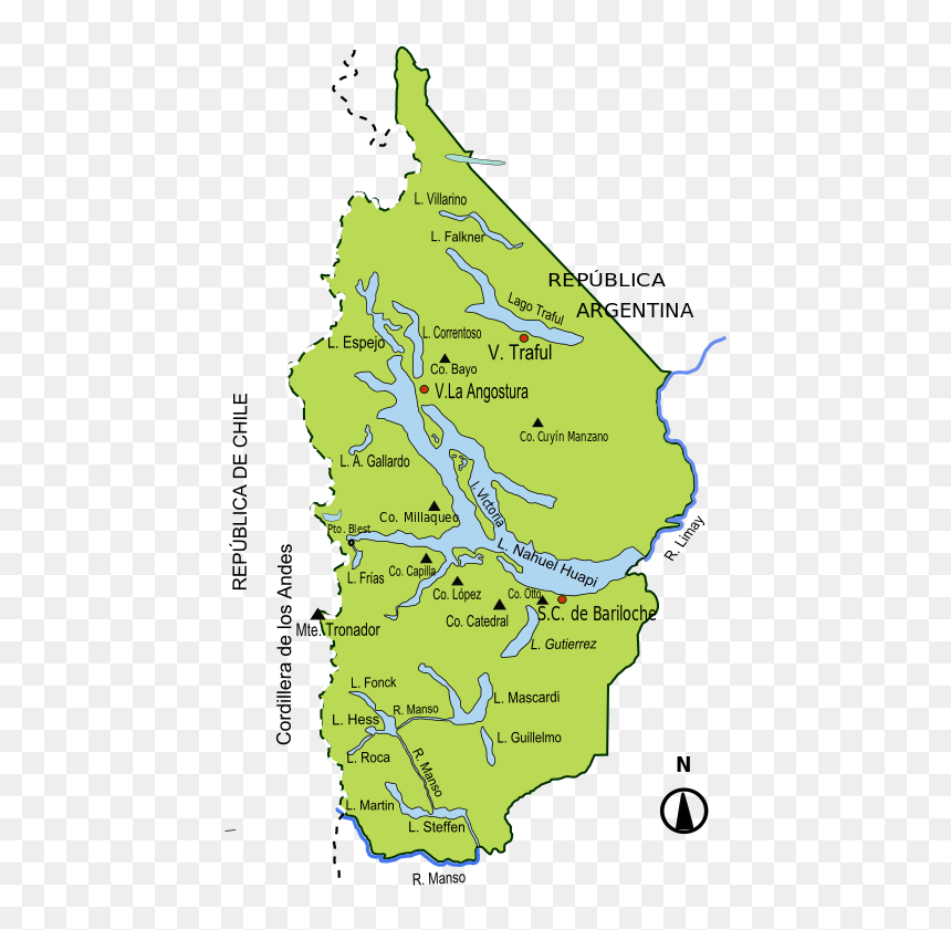El Castro De Las Gaviotas Svg , Png Download - Lago Frias Argentina Mapa, Transparent Png - gaviotas png