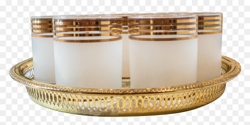 Lampshade, HD Png Download - gold stripe png