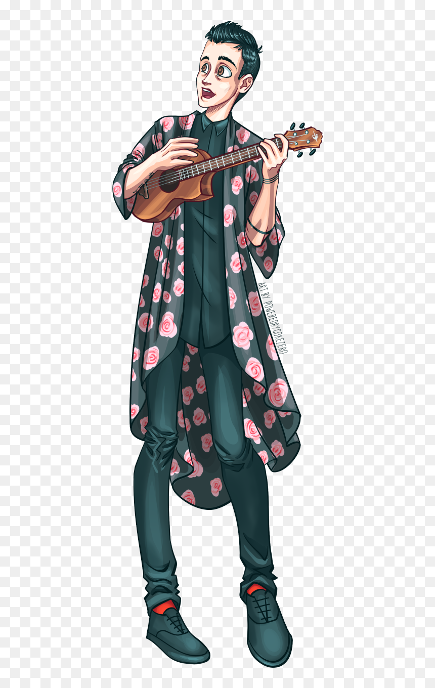 Ukelele By Poweredbycokezero // Who Ever This Poweredbycokezero - Tyler Joseph Lane Boy Outfit, HD Png Download - ukelele png
