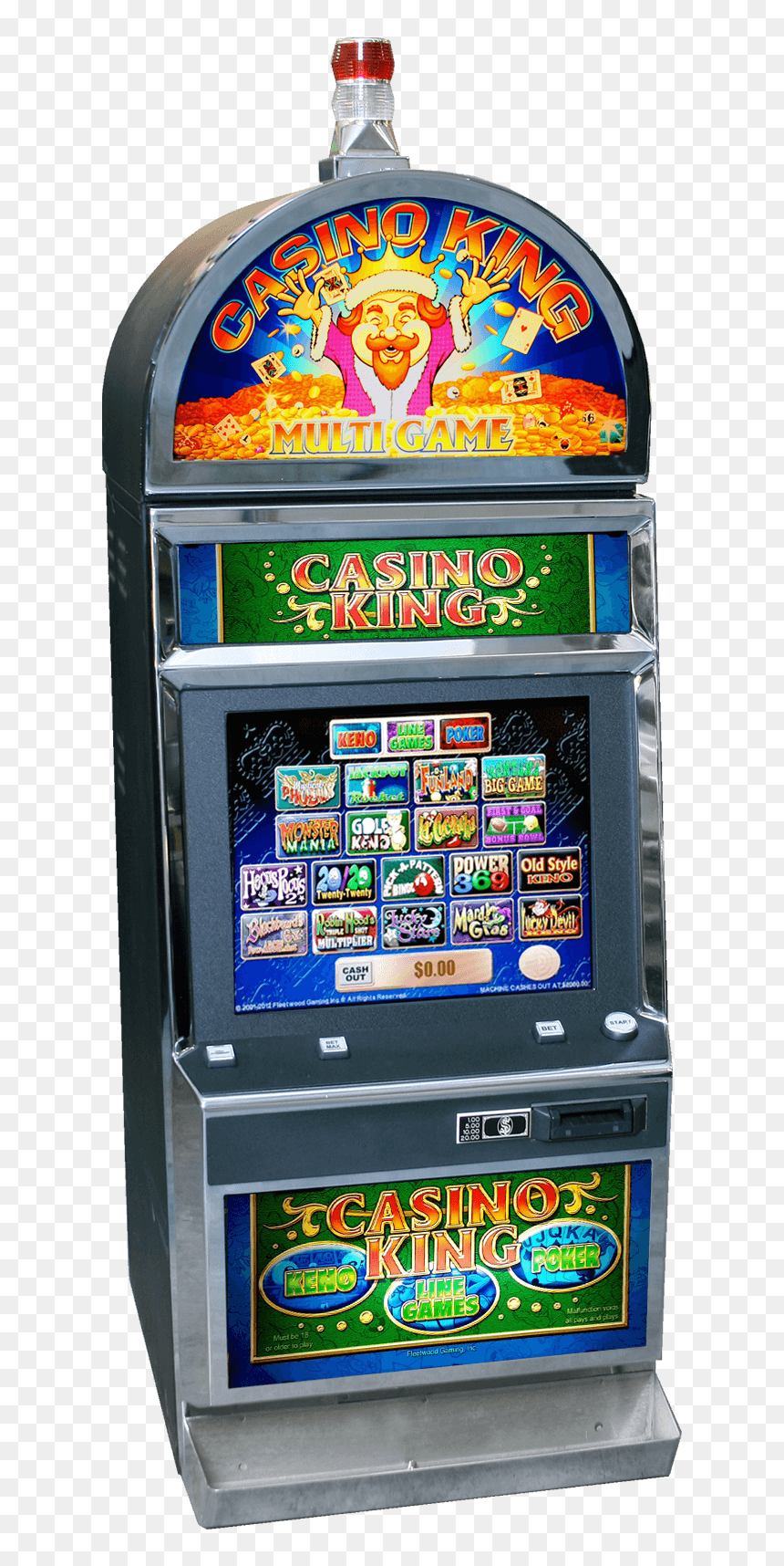 Fleetwood Ftwck01 Gaming Machine - Slot Machine, HD Png Download - slot machines png