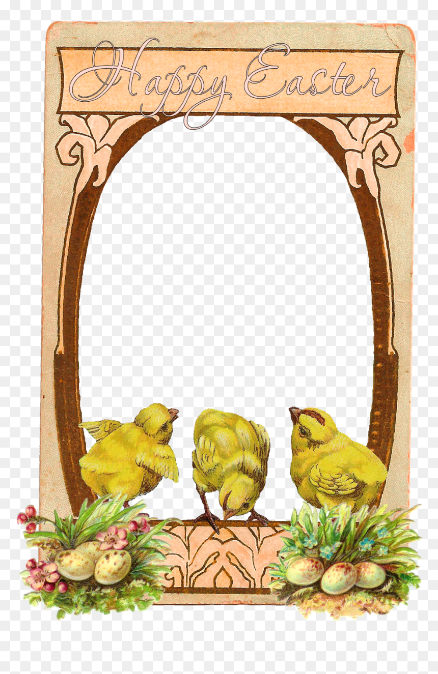 Printable Easter Greeting Chicks Scrapbooking - Visual Arts, HD Png Download - greeting png