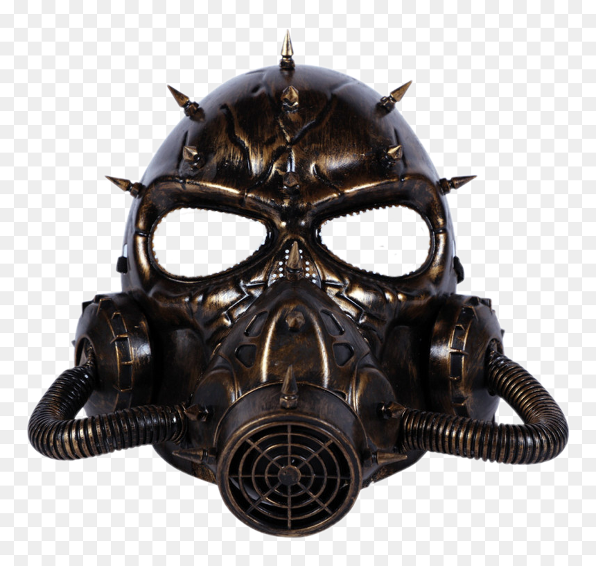 #mascara De Gas - Mascara De Gas Steampunk, HD Png Download - mascara de gas png