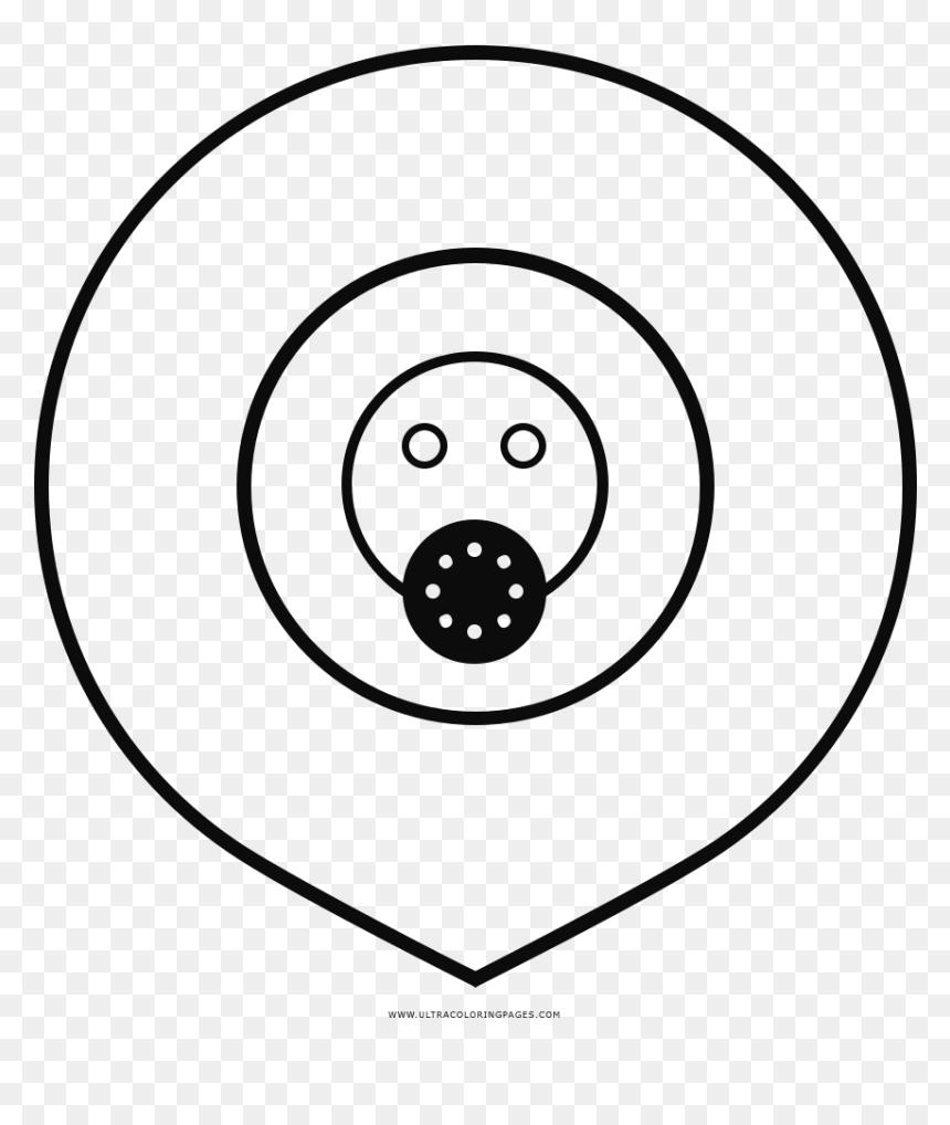 Transparent Mascara De Gas Png - Circle, Png Download - mascara de gas png