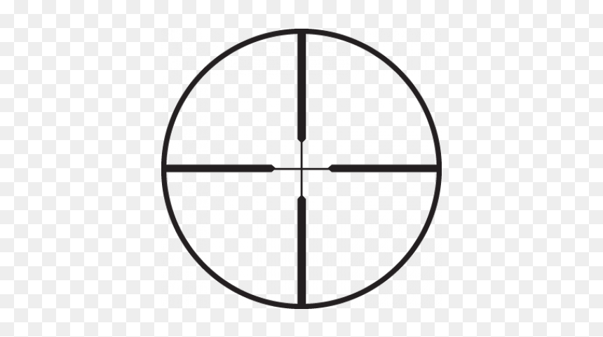 Riton Rt S Mod 5 Gen 1 2 Rifle Scope - Circle, HD Png Download - simple crosshair png