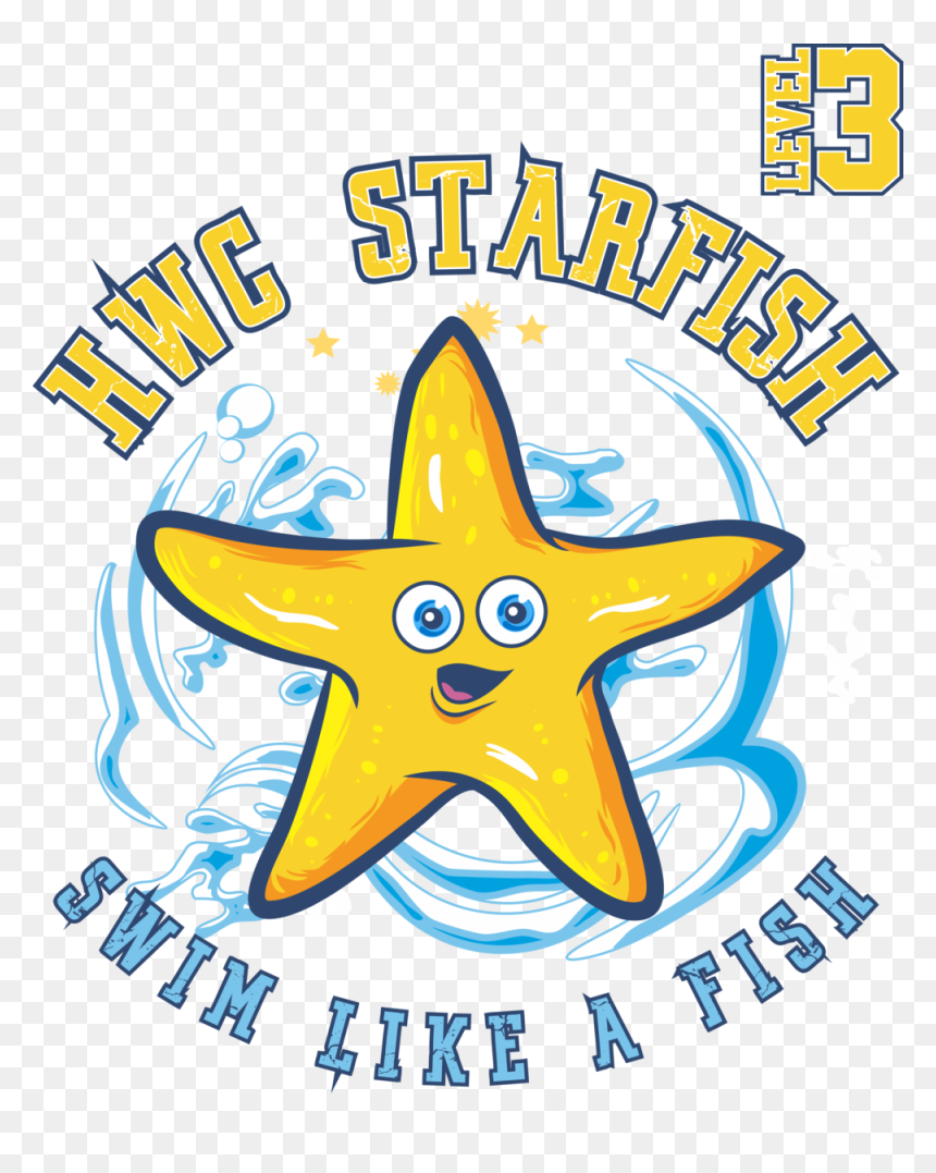 Starfish, HD Png Download - kids swimming png