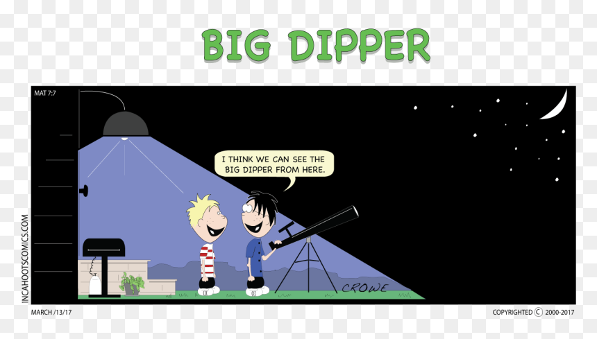 Cartoon, HD Png Download - big dipper png