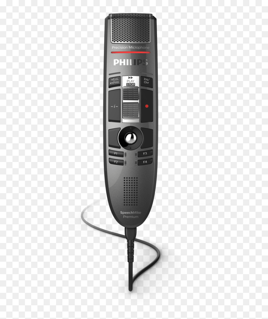 Philips Speechmike Premium Touch, HD Png Download - microfono de radio png