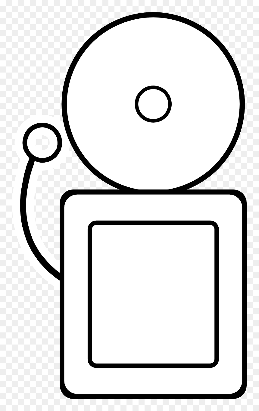 Door Bell Art Transparent, HD Png Download - doorbell png