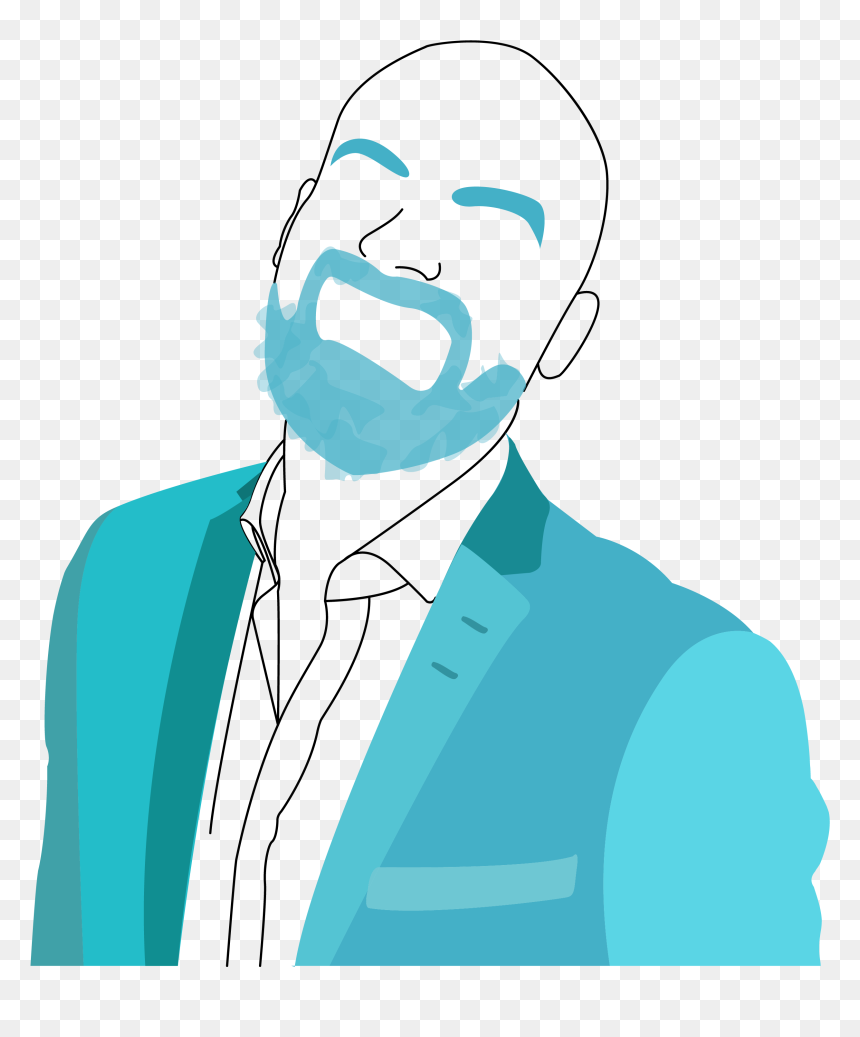 Silueta De Persona Sonriendo, HD Png Download - mujer sonriendo png
