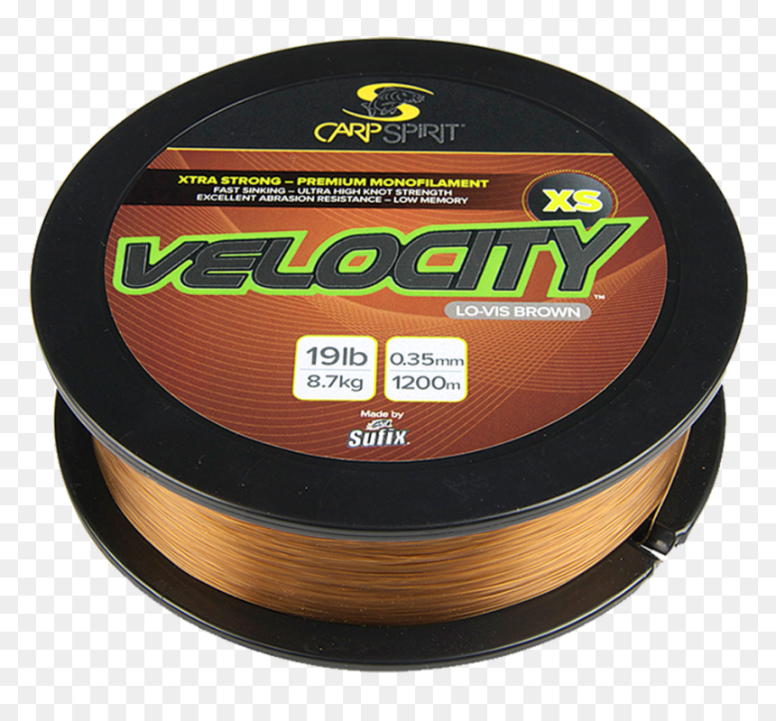 Cs Velocity Xs Brown Reel - Wire, HD Png Download - carp png