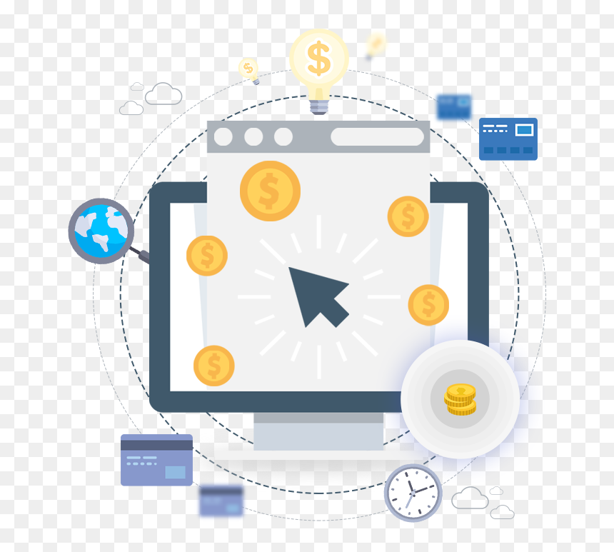 Pay-per-click, HD Png Download - publicidad png