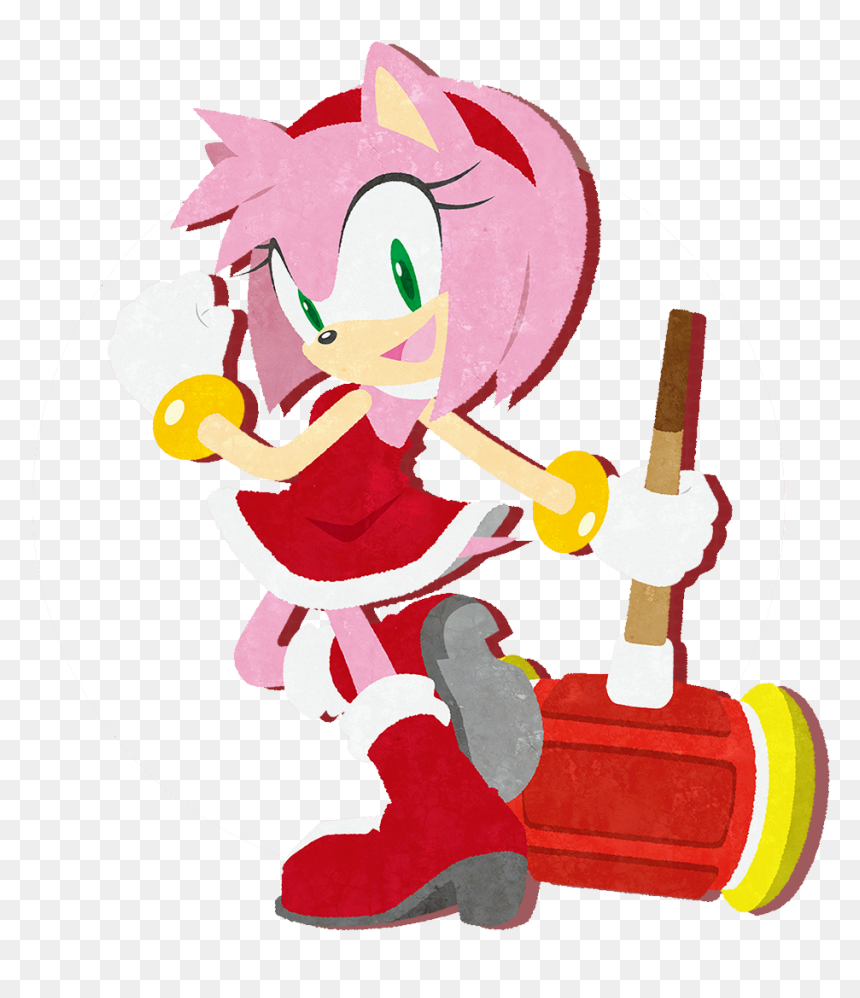 Chili Dogs, Sonic Art, Amy Rose, Equestria Girls, Sonic - Amy Rose Sonic Channel, HD Png Download - amy png