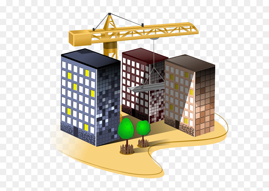 Thumb Image - Строительный Кран, HD Png Download - building construction png