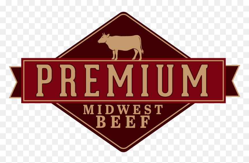 Premium Midwest Beef Meats - Logo Beef, HD Png Download - meats png