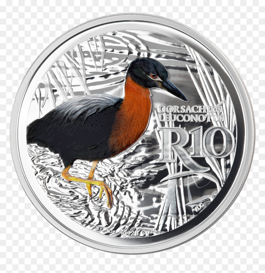Itsue18017 1 - Sa Mint Colour Coins 2018, HD Png Download - heron png