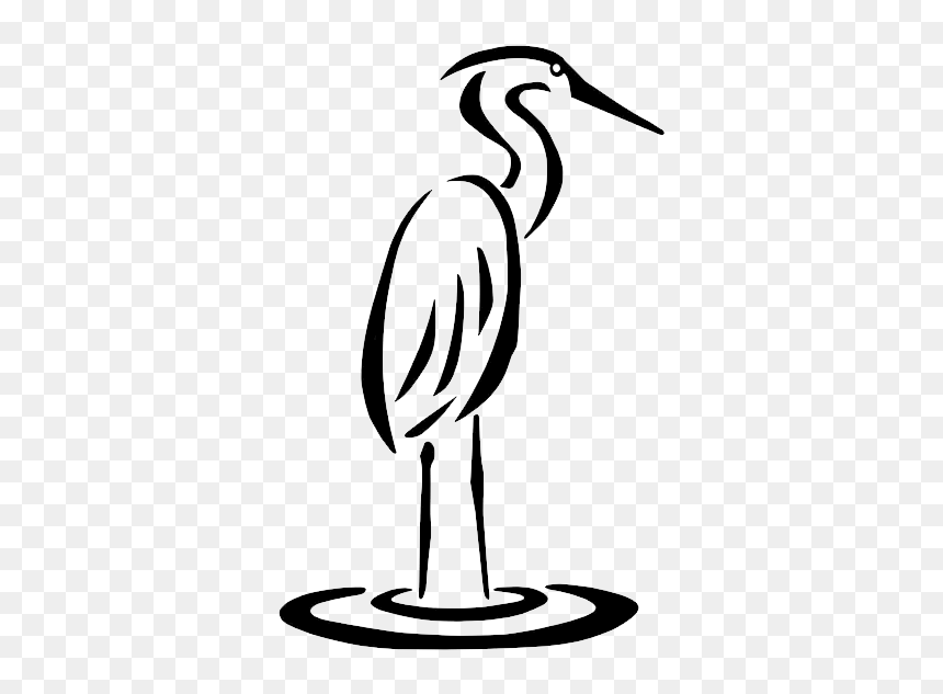 Ciconiiformes, HD Png Download - heron png