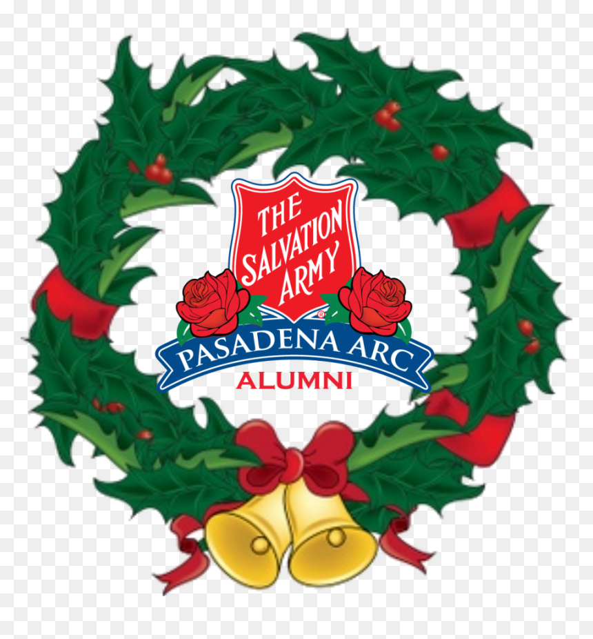 Alumni Christmas Pasadena Arc - Merry Christmas, HD Png Download - holly wreath png
