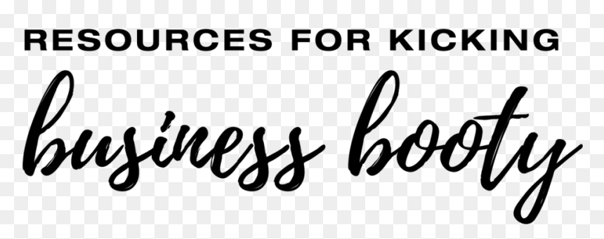 Resources For Kicking Business Booty - Calligraphy, HD Png Download - kicking png