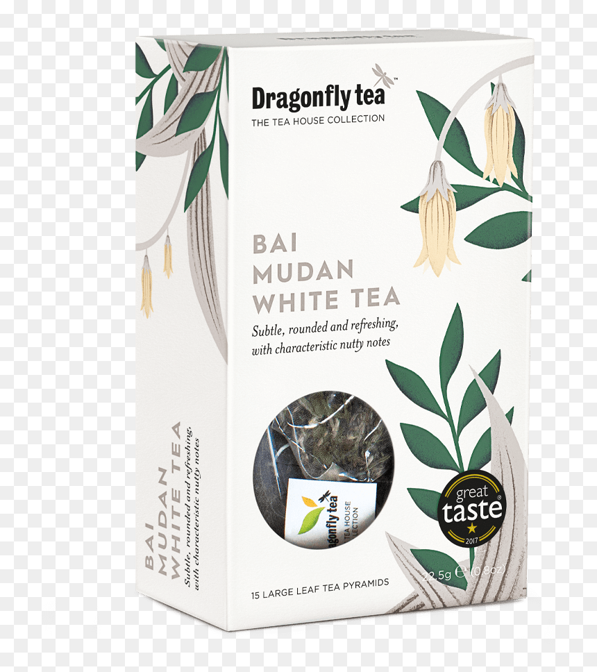 Bai Mudan White Tea - Dragonfly Tea, HD Png Download - white leaf png