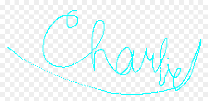 Line Art, HD Png Download - cursive png
