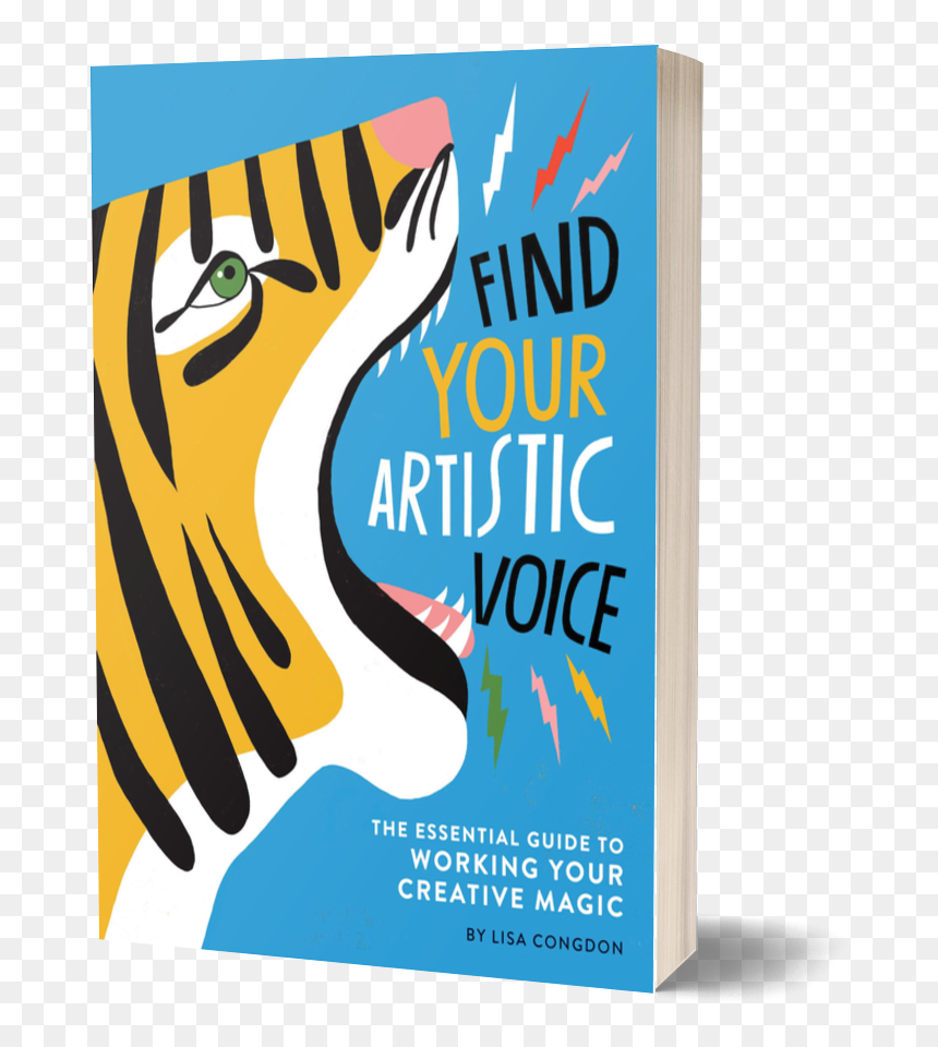 Lisa Congdon Find Your Artistic Voice, HD Png Download - book graphic png