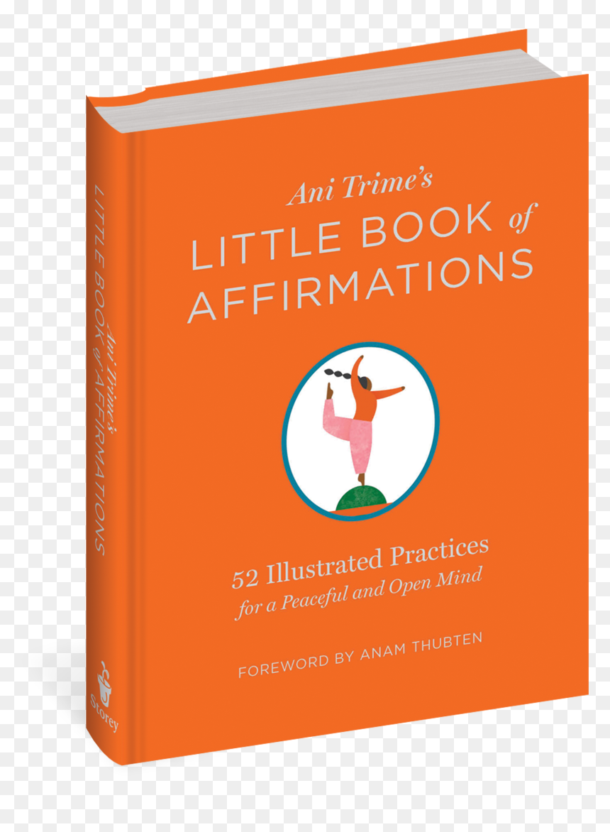 Cover - Ani Trime's Little Book Of Affirmations: 52 Illustrated, HD Png Download - book graphic png