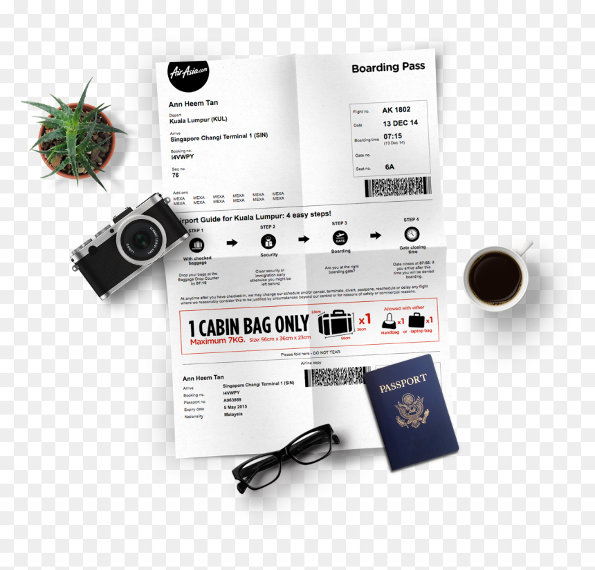 Photo Of Web Boarding Pass Redesign Project - Digital Camera, HD Png Download - boarding pass png