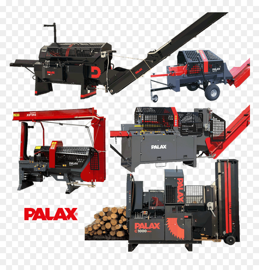 Palax Firewood Processor Models - Machine, HD Png Download - fire wood png