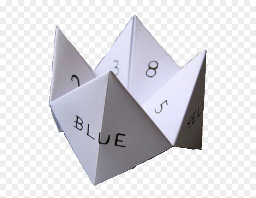 Origami Fortune Teller 90s, HD Png Download - fortune teller png