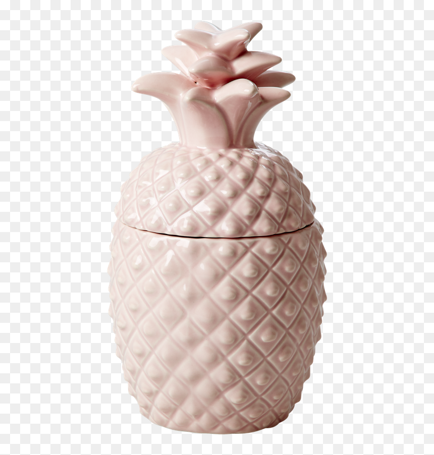 Ceramic Pineapple Jar, HD Png Download - pink pineapple png