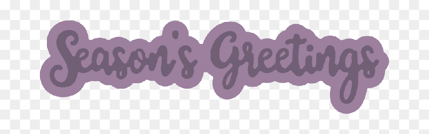 Lilac, HD Png Download - season's greetings png