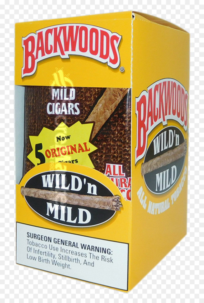 Backwoods Cig 5pk Wild "n Mild - Backwoods Cigars, HD Png Download - cig png