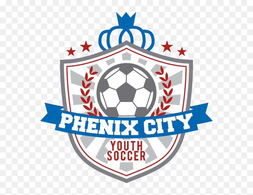 Phenix City Youth Soccer - Football Logo Vector Png, Transparent Png - soccer crest png