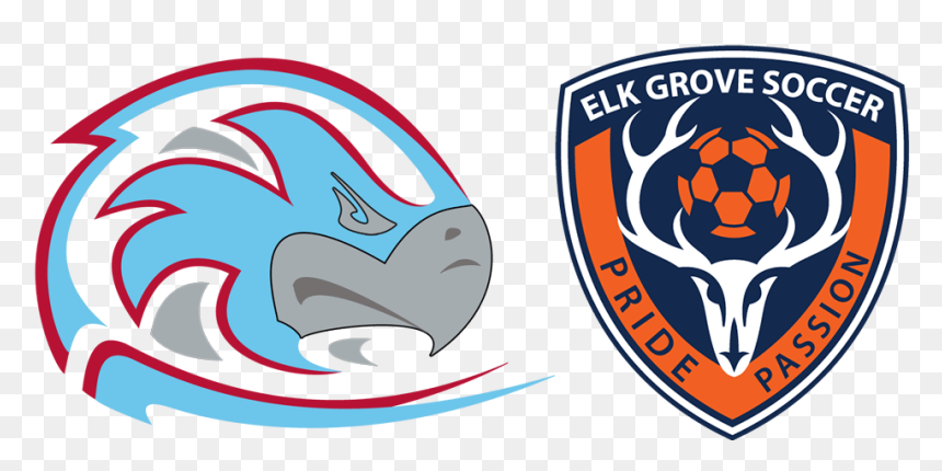 Elk Grove Charter School Kicks-off New Learning Partnership - Elk Grove Soccer Logo, HD Png Download - soccer crest png