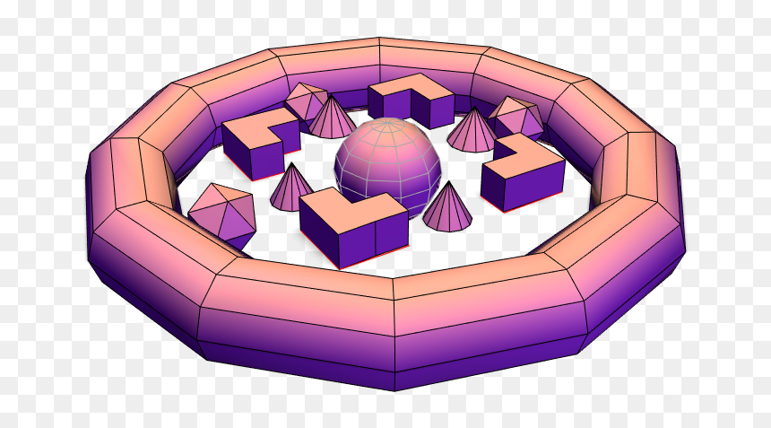 Dystopian Porject - Inflatable, HD Png Download - pink pineapple png
